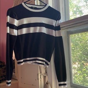 Black and White Sweater